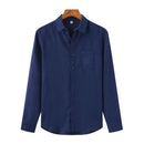 Camisa de Linho Manga Longa Old Money – Italy