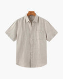 Búzios - Camisa de Linho Manga Curta